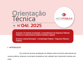 Imagem da notícia ORIENTAÇÃO TÉCNICA Nº 41/2025
